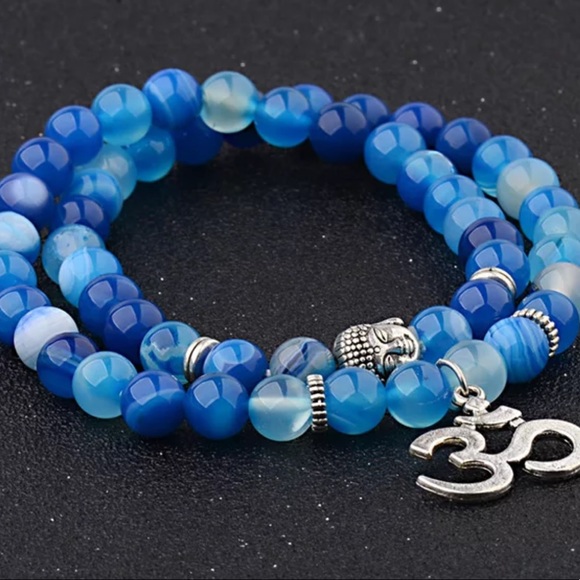 Various Gemstone Mala bracelets - Picture 5 of 15